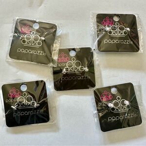 Paparazzi Elegant Silver and Punk Earrings Bundle #35